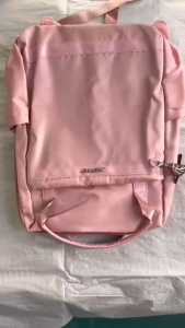 CJY SHOP#4056 Fashion Women`s top handle backpack includes padded shoulder straps and top handle for carrying.