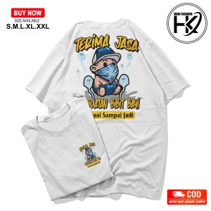 Kaos Terima Jasa Pembuatan Bibit Bayi Vol 2 Yellow Tshirt Pria Tebal Cotton Combed 24s