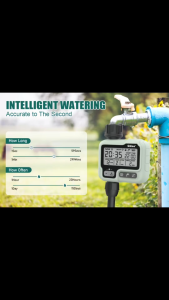 Automatic Garden Water Timer Smart Irrigation Controller Watering System Digital Hose Faucet Timer