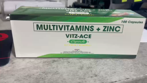VITZ-ACE Multivitamins + Zinc 100 CAPSULES FDA Approved BNDCORP