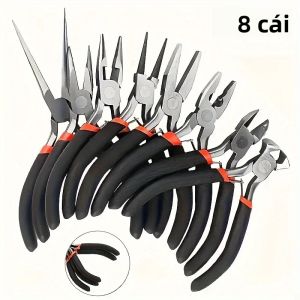 3/8 Mini Trang Sức Bộ Kìm Tròn Kim Cong Mũi Chiếu Trúc Hạt Thủ Công DIY Bộ Dụng Cụ Trang Sức Làm Và Sửa Chữa