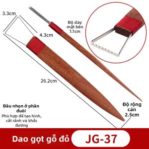 DUOCAIHANI | Dao Điêu Khắc Gỗ Hồng Sồi Có Răng Cưa