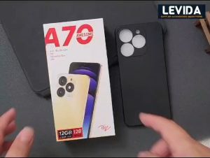 Itel P55 5G Itel A70 Itel A80 Softcase Macaron Black Case Tpu Full Black Protection Itel P55 5G Itel A70 Itel 8A0