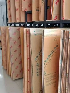 Kaca meja makan rotan sintetis ukuran 120cm x 80cm tebal 2mm 3mm bahan akrilik anti pecah (hanya kaca saja)