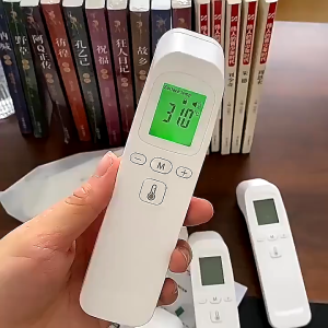 Thermometer Non-Contact Digital Infrared Thermometer Baby Adult Forehead Thermometer Body Temperature Measurement Device with Fever Alarm Digital Display Fast Forehead Temperature
