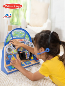 Interactive Pilot Console Toy for Boys