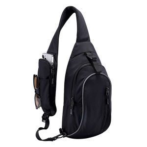 WATERFLY Sling bag messenger bag Shoulder Bag Crossbody bag for women and men Waterproof small bag and Stylish Design for Hiking Travel and Everyday Use