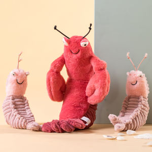 ใหม่ Larry Lobster Plush ของเล่นนุ่มสัตว์ปูตุ๊กตาตุ๊กตาเด็กตุ๊กตาน่ารัก Pippi กุ้งของเล่นสำหรับเด็กทารกเด็กของขวัญตลก