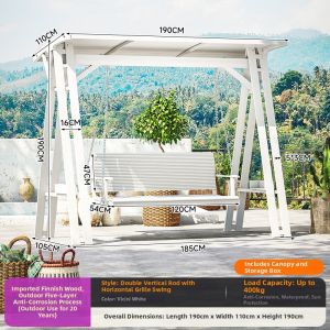 XiMei WoodWork | Rainproof Swing Chair
