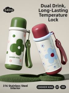 COOKER KING | Attractive Large Capacity 316 Stainless Steel Water Bottle