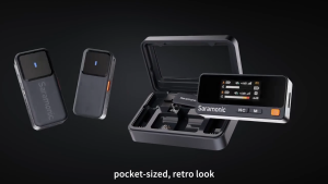 Saramonic Air ไมโครโฟนไร้สาย พร้อมเคสชาร์จ สำหรับ กล้อง I iPhone 15/16 I Android (USB-C)