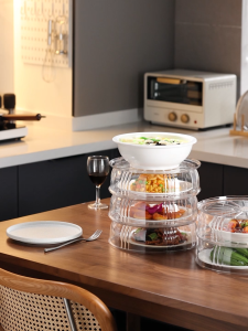 SG Stock Reusable Food Cover Mosquito & Dust Proof Dessert Mesh Covers Thermal Insulated Storage Box