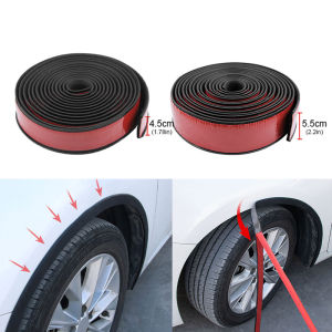 คิ้วล้อรถยนต์แบบหนากันการชนกันของรถสติกเกอร์รถแถบปิดแท่งกันชนอเนกประสงค์