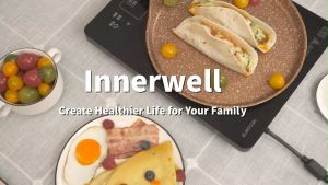 Innerwell Gold Non Stick Pan Pancake Crepe Pan Egg Pan Granite Frying Pan Pizza Pan Frying Pan Suitable for All Stoves
