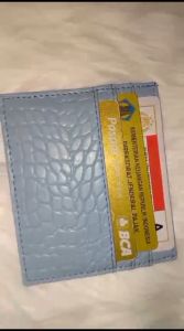 DOMPET KARTU 6 SLOT DAN 1 UANG KERTAS NEW CROCO MATTE