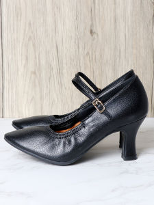 Dance Shoes Womens Latin Modern Social Dancing Shoes Medium High Heel Soft Bottom Outdoor Suitable for All Seasons