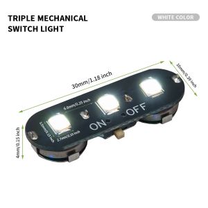 3-Watt High Brightness Wireless Light Switch Led Lamp Toys for Diy Model Making/Gun-dam/Dollhouse Decor/Diorama with Battery 1pc