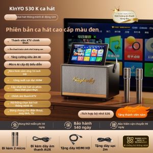 kinyo | Bộ Karaoke Di Động Có Màn Hình Hiển Thị