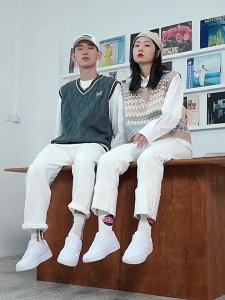 XTEP | Giày Thể Thao Trắng Dành Cho Đôi Thick Sole Mùa Hè