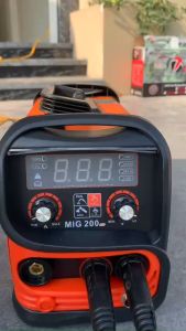 Máy Hàn MIG Không Dùng Khí 200 Máy Hàn Điện Tử Đa Chức Năng - Tặng Kèm Cuộn Dây Hàn 1Kg - Hàng Chuyên Dụng
