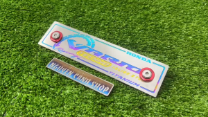 Bản tên xe Vario titan có ốc long đền đỏ kitaco