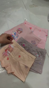 BX015 Celana dalam Boxer anak perempuan Katun Murni - Celana short pants boxer dalaman anak cewek