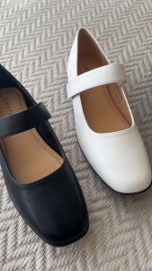 Laviola 4680 FFS - Sepatu Pantofel Wanita Putih Polos Formal Kerja Bidan Perawat