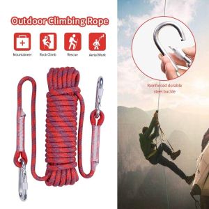 เชือกปีนเขา 14 มม. 40 เมตร สปอตกรุงเทพ อุปกรณ์ปีนเขา อุปกรณ์โรยตัว carabiner