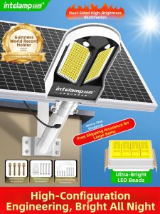 intelamp | Solar Long-lasting Bright LED Street Light
