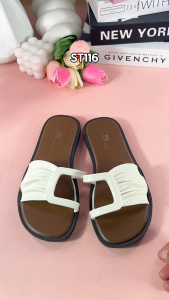 STOMPION Korean Sandals For Women Flat Sandal For Woman Ladies Sandals Elegant Slippers For Women