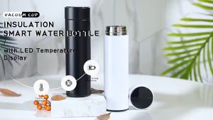 Termos Suhu 500ml Smart Led display suhu temperatur - Botol Minum SUHU Panas Dingin - ShennyStore