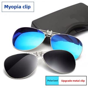 Polarized Anti-UV Flip-up Clip-on Sunglasses
