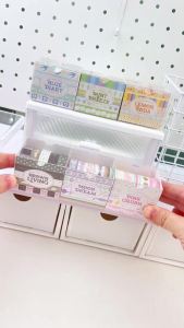 TIANZI 5Rolls/2m Frostbite Fantasia Series Washi Tape Cute Decorative Scrapbook stickers Hand Made Masking Kawaii Stationery