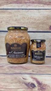 Mù Tạt Nguyên Hạt Maille Wholegrain Mustard – Gia Vị Pháp Cho Steak Salad Burger – 210g / 845g