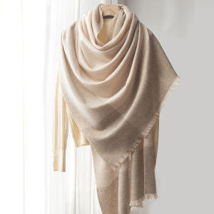 100% Pure Cashmere Shawl Wrap from Yulin City Thin Style for Women Perfect for Autumn and Winter Korean Version Versatile Heattech Scarf