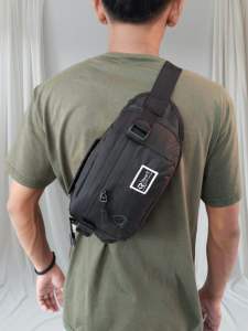 Tas Pinggang pria Waterproof Casual Waistbag Terbaru Selempang Multifungsi