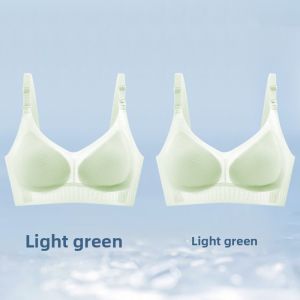 MiiOW | Maternity Nursing Bra Comfortable Anti-Sagging Womens Underwear Postpartum Feeding Special Breastfeeding Friendly Seamless V-Neck