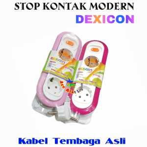 Stop Kontak Listrik Colokan 3 Lubang 3 Meter DEXICON