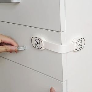 CHỐT KHÓA GÀI TỦ LẠNH HÌNH CÚN - KHÓA DÂY AN TOÀN