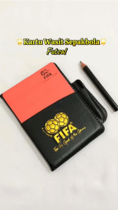 Kartu Wasit Pertandingan Sepak Bola Futsal Kartu Merah Kuning