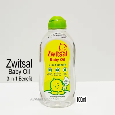 Zwitsal Baby Oil Natural 3-in-1 Benefit 100ml