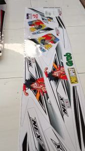 ( COD ) NEX STICKER STRIPING MOTOR SUZUKI NEX IP.N-6 STRIPING VARIASI RACING