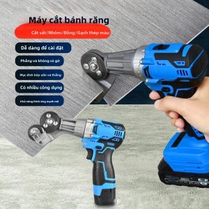 Máy Khoan Điện Tốc Độ Cao Tấm Cắt Tấm Kim Loại Nibbler Giá Rẻ Cắt Cánh Quạt Dụng Cụ Đục Lỗ Kim Loại Kéo Cho Gia Công Kim Loại