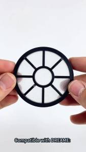 Base Station Filter For Dreame S30 S40 X30 X40 Robot Vacuum Cleaner Accessories Rear HEPA Filter Dust Collection Filter Parts