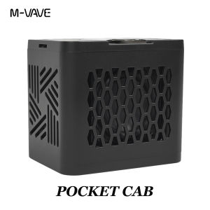 M-VAVE | M-VAVE POCKET AMP/CAB/COMBO Pocket Guitar System – 120g Effects + 900g Speaker 7h Playtime Bluetooth OTG Recording