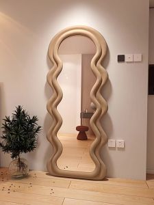 Nordic Wave Dressing LOWEST PRICE Full Length Mirror Ins Modern Nordic Tall 160 x 60cm Standing full Length mirror