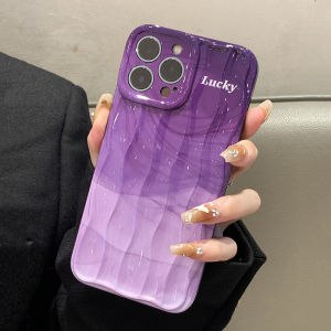 Crashstar Lượn Sóng Màu Nước Gradient Thời Trang Mềm Chống Sốc Ốp điện thoại cho Iphone 15 14 Pro Max Cộng Với 13 Pro Max 12 Pro Max 11 Bóng Ốp điện thoại Bìa Với Ống Kính bọc hoàn toàn Máy Ảnh Bảo Vệ Hot Bán