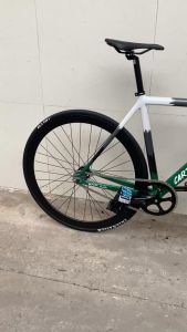 (Chat với shop trước khi đặt hàng) Xe đạp fixed gear Pizz Carton Picker màu xanh lá đen ghi đông cong mới 100%