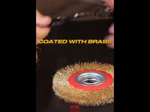 SIKAT GRINDA DUDUK 6" 8" LIPPRO JAPAN SIKAT KAWAT BAJA PIRING 150MM 200MM WIRE WHEEL BRUSH 15cm 20cm