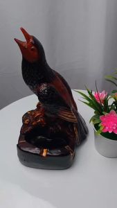 Asbak murah burung kacer coklat